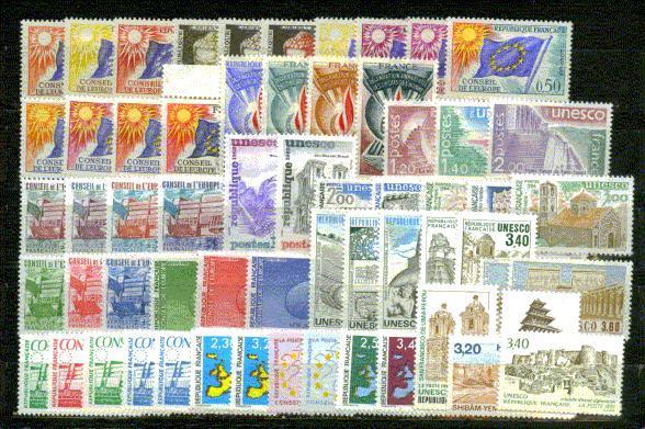 FRANCE SERVICE Lot De 1958 A 1993 Tous ** Et Differents  La Plupart Series Completes - Ungebraucht