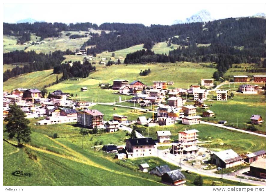 Cpsm Les Gets (74, Haute Savoie) Vue, 1975 - Les Gets