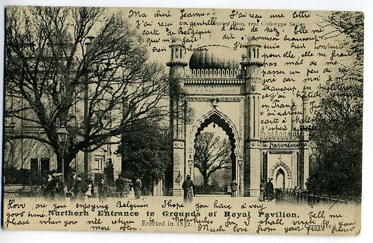 Northern Entrance To Grounds Of  Royal Pavilion, Portsmouth, 1904 - Portsmouth