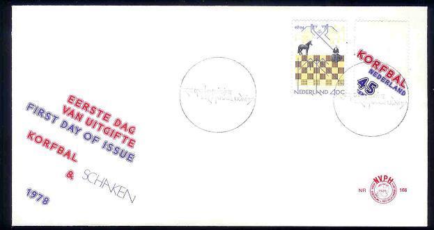 NEDERLAND 1978 FDC E166 Sports F1962 - FDC