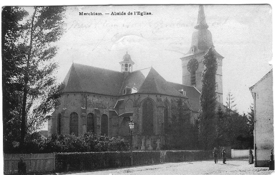 Merchtem. - Abside De L'Eglise. - Merchtem