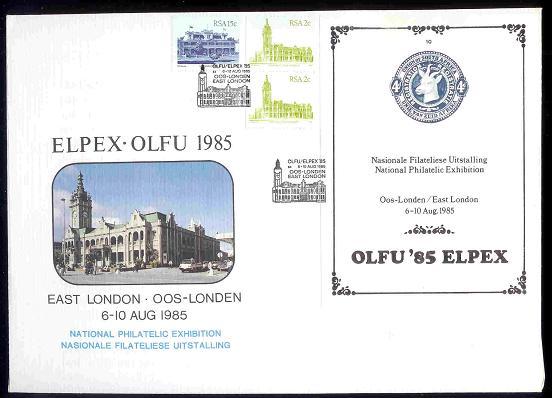 RSA 1985 Enveloppe Block OLFU 85 F2119 - Philatelic Exhibitions