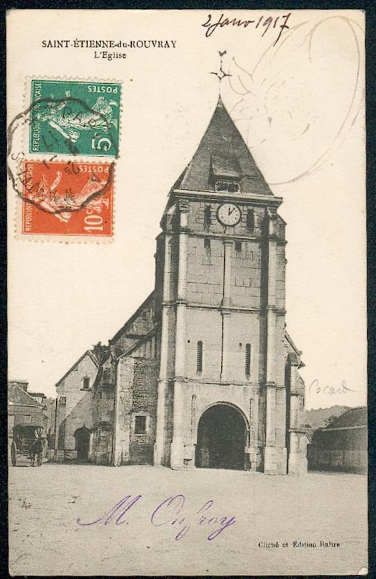 76 - SAINT-ETIENNE-DU-ROUVRAY.L'Eglise. - Saint Etienne Du Rouvray