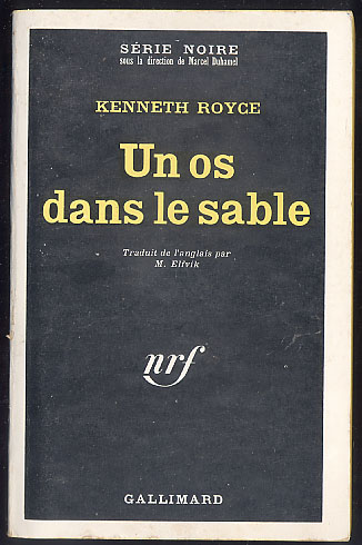 {18408} Kenneth Royce. Gallimard Série Noire N° 1234; EO (Fr) 1968. - Série Noire