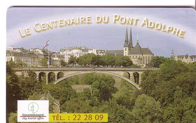 Bridge – Pont - Brucke - Bridges – Ponts - Pontes - Ponte – Puente – Bruecke - Luxembourg TT 02 - 02.00 - Lussemburgo