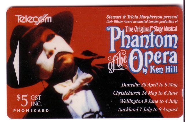 Opera - Oper - Opéra - Opera House - Musical - PHANTOM OF THE OPERA ( Limited New Zealand Card ) - Kultur