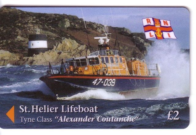 Ship – Boat – Bateau – Ships – Paquebot – Boats - Lifeboat A. Coutanche & Lighthouse - Phares ( Phare) - [ 7] Jersey Und Guernsey
