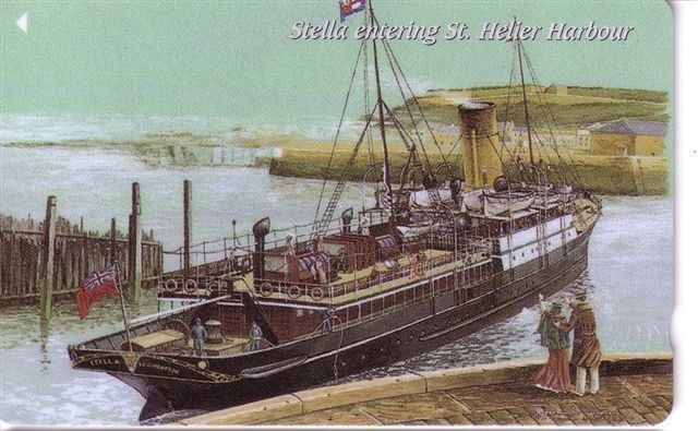 Ship – Boat – Bateau – Ships – Paquebot – Boats - Jersey - Stella Entering St.Helier Harbour - Jersey En Guernsey