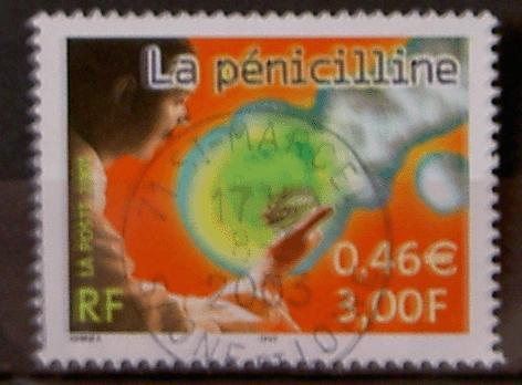 France 2001 N°3422 Sciences: La Pénicilline - Oblitérés