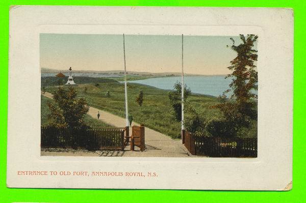 ENTRANCE TO OLD FORT - ANNAPOLIS ROYAL - NOVA SCOTIA - VALENTINE´S & SON - A1 - - Other & Unclassified