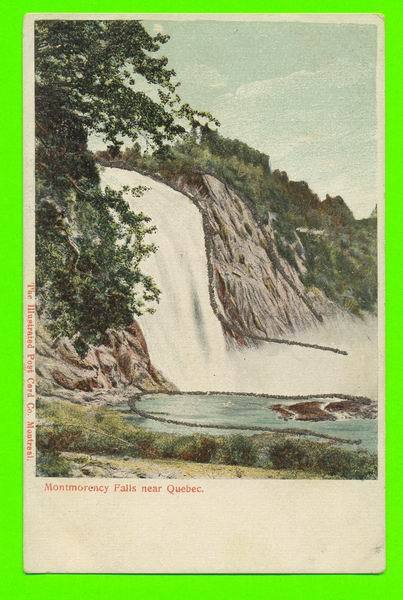 QUÉBEC - CHUTES MONTMORENCY- BRILLANT SUR LA CARTE - A1 - - Cataratas De Montmorency