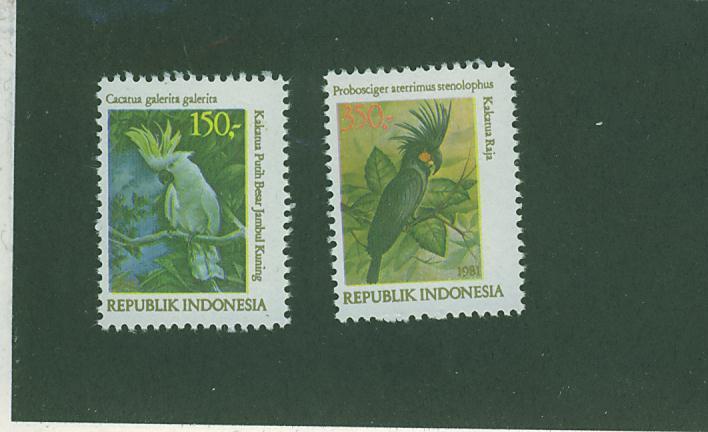 IN0063 Perroquets Parrots Cacatoes Du Bloc 41 Indonésie 1981 Neuf ** - Papegaaien, Parkieten