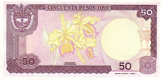 COLOMBIE   50 Pesos Oro   Daté Du 01-01-1986    Pick 425b     ***** BILLET  NEUF ***** - Colombia
