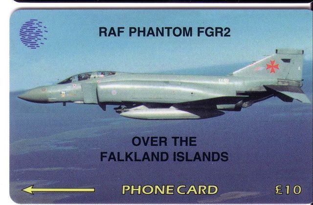 RAF PHANTOM Falkland Islands (code 4CWFA) Warplane Plane Aeroplane Military Planes Army Aircraft War Avion Luftfahrzeug - Islas Malvinas