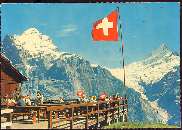 {13517} Carte Postale " Suisse , Grindelwald "     Animée - Grindelwald