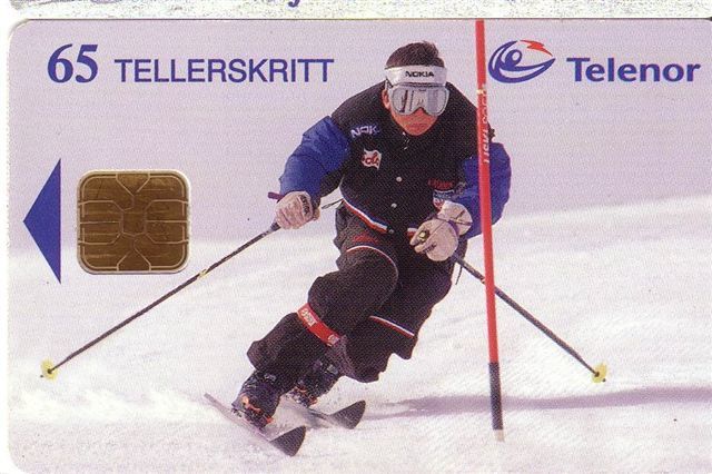 Norway - Norvege - Sport – Skiing – Ski Laufend – Skilaufend – Esqui – Ski Alpin – Sci - Telemark - Norwegen