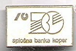 Sploana Banka Koper (epinglette) - Banken