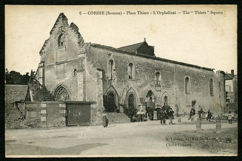 80 - CORBIE - Place Thiers - L'Orphelinat - Corbie