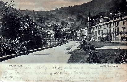 MATLOCK BATH    Promenade - Bath