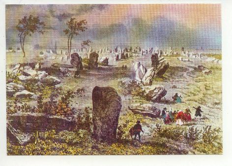 56 Carnac - Reproduction De Lithographie Ancienne - CPM Neuve - Ed Jos LC 52 - Carnac