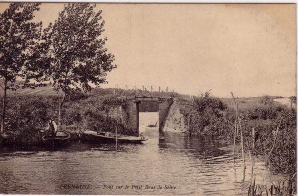 FRENEUSE - Pont Sur Le Petit Bras De Seine - Freneuse