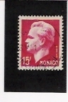 MONACO N° 348 Oblitéré Prince Rainier III Faciale 15 F - Sonstige & Ohne Zuordnung