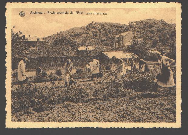 Andenne école Normale De L´état- Leçon D'horticulture - Andenne