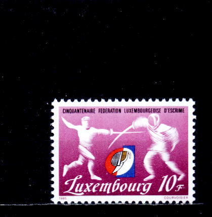 Luxembourg 1985 Yv.no.1071  Neuf** - Scherma