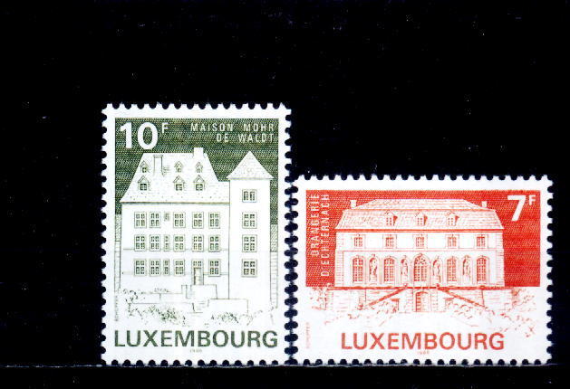 Luxembourg Yv.no.1081/2  Neufs** - Unused Stamps