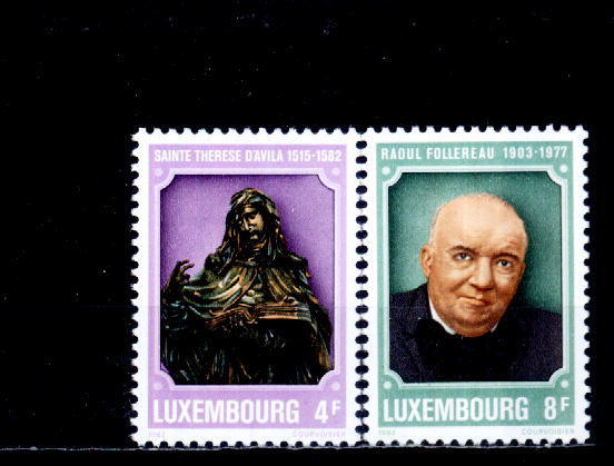 Luxembourg Yv.no. 1004/5 Neufs** - 1,00 - Unused Stamps