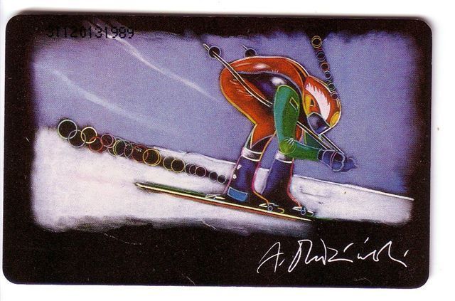 OLYMPIC GAMES ( Germany Old Rare Chip Card ) Jeux Olimpique Olympics Team Olympia (see Scan For Condition) P 24 A 12.91 - Olympische Spelen