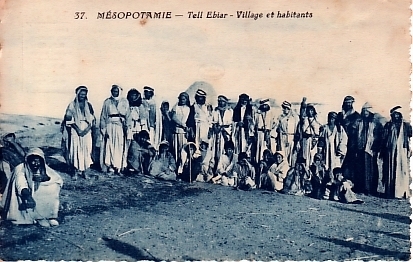 Mesopotamie   -Tell Ebiar- Village Et Habitants - Irak