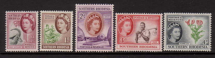 Southern Rhodesia 81-89  * - Southern Rhodesia (...-1964)