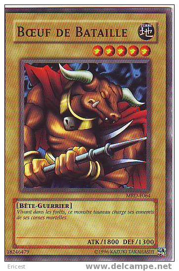 - BOEUF DE BATAILLE MRD F064 BON ETAT - Yu-Gi-Oh