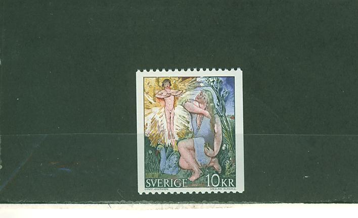 4S0113 Jeune Fille Aux Oies Tableau D Ernst Josephson 811 Suede 1973 Neuf ** - Nuevos