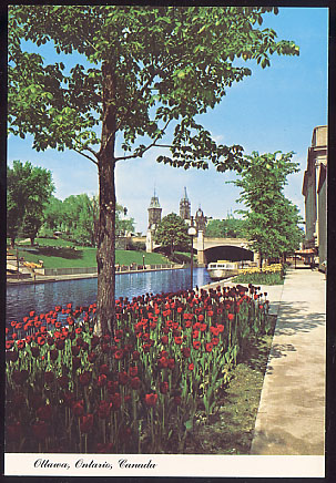 {18776} Carte Postale " Canada , Ontario , Ottawa , Le Canal Rideau " - Ottawa