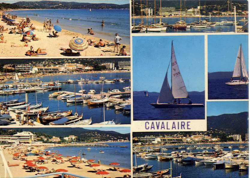CAVALAIRE Sur Mer -1976--Vues Diverses Cm N°C298 Par éd ARIS - Cavalaire-sur-Mer