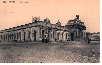 Gare Du Midi - Cercanías, Ferrocarril