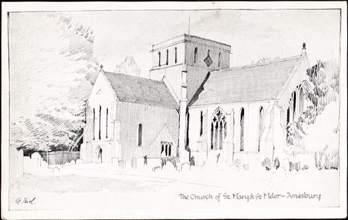 The Church Of St Mary & St Melor, Amesbury, U.K. - Autres & Non Classés