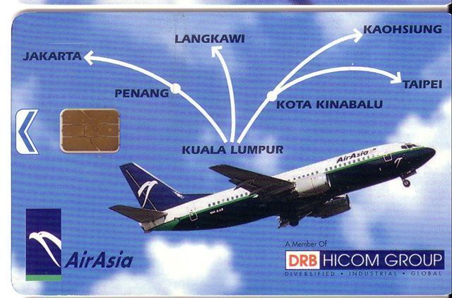 Malaysia - Malaisie - Plane – Aeroplane – Planes – Aircraft – Avion – Luftfahrzeug  ( Flugzeug ) - Air Asia RM 10 - Maleisië