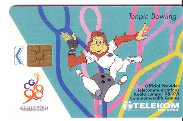 Malaysia - Malaisie - Sport - Commonwealth Games - Monkey - TENPIN BOWLING - Malaysia
