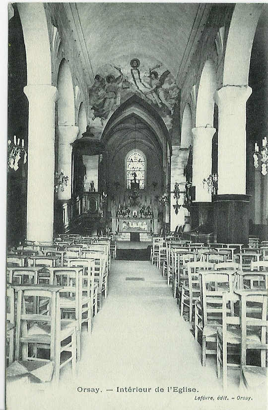 ORSAY - Intérieur De L'Eglise - Orsay