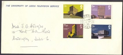 U.K. 1971 Cover - British Architecture - Unclassified