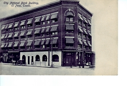 El Paso  Texas   City National Bank - El Paso