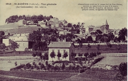 St Agreve  Vue Generale - Saint Agrève