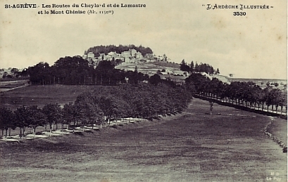 St Agreve  Les Routes Du Caylar Et De Lamastre - Saint Agrève