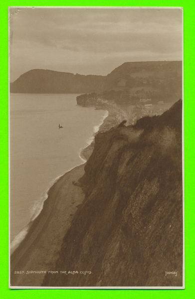 SIDMOUTH, DEVON - FROM THE ALMA CLIFFS - JUDGES LTD - - Exeter