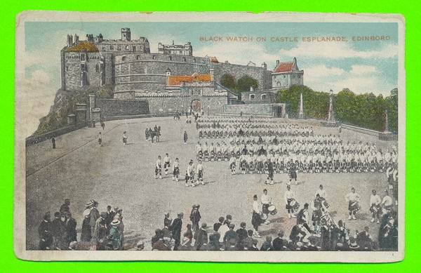 SCOTLAND - BLACK WATCH ON CASTLE - ESPLANADE - EDINBOURG - GREAT ANIMATION - - Midlothian/ Edinburgh