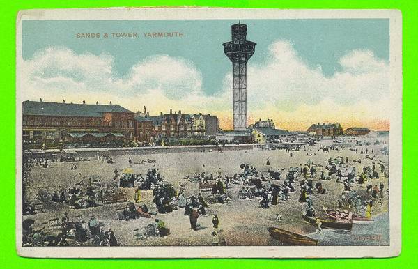 YARMOUTH, NORFOLK - SANDS & TOWERS - - Great Yarmouth