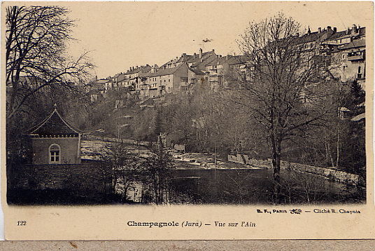 CHAMPAGNOLE  VUE SUR L AIN - Champagnole